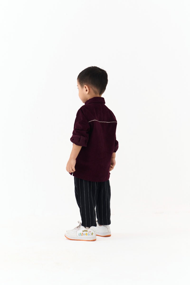 Front Patch Top - Three Clothing