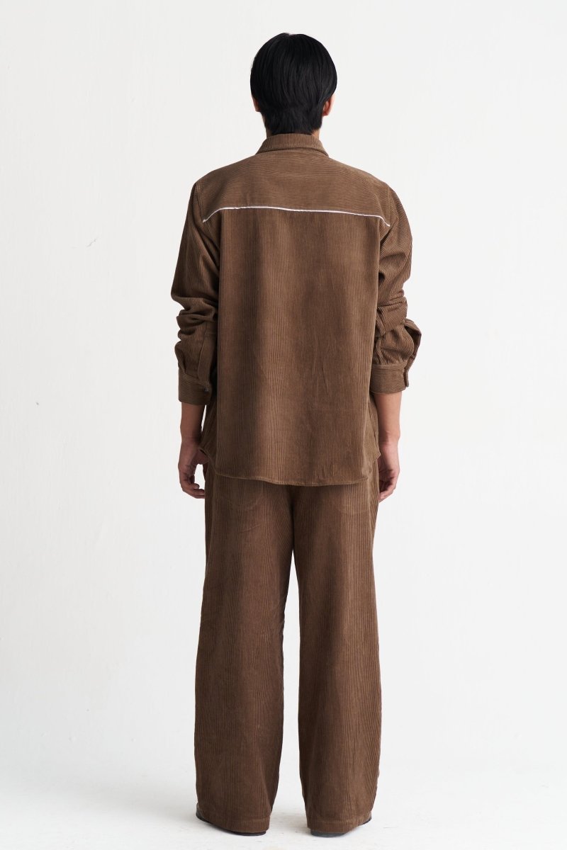 Front Pleat Bottom - Three Clothing