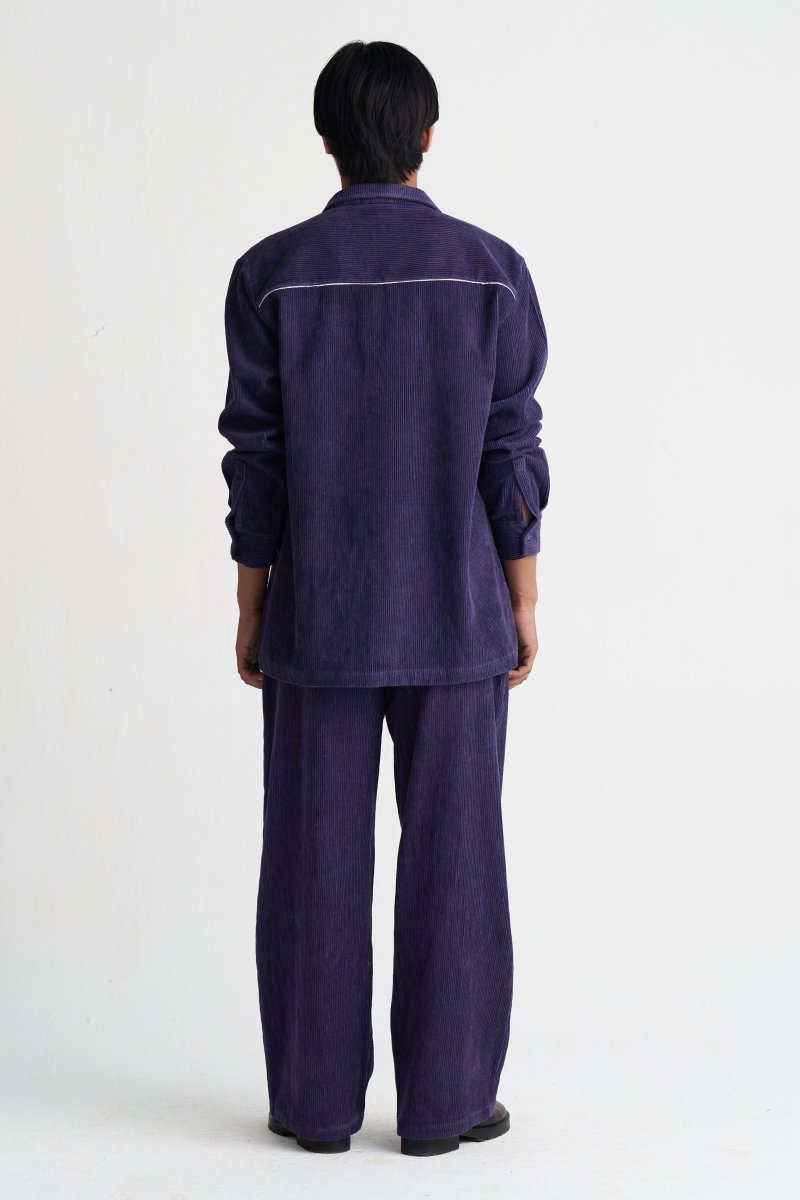 Front Pleat Bottom - Three Clothing