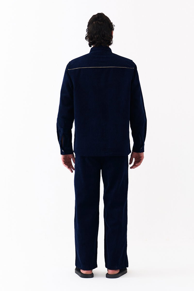 Front Pleat Bottom - Three Clothing