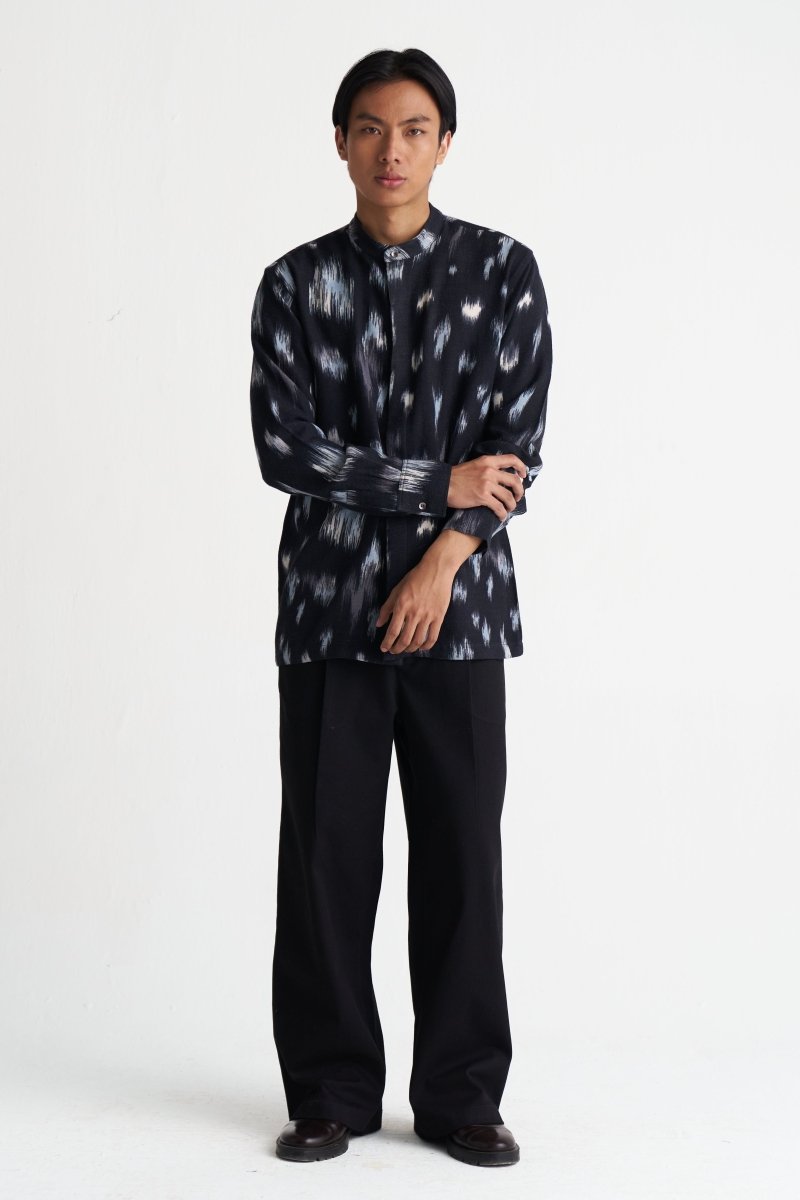Front Pleat Bottom - Three Clothing