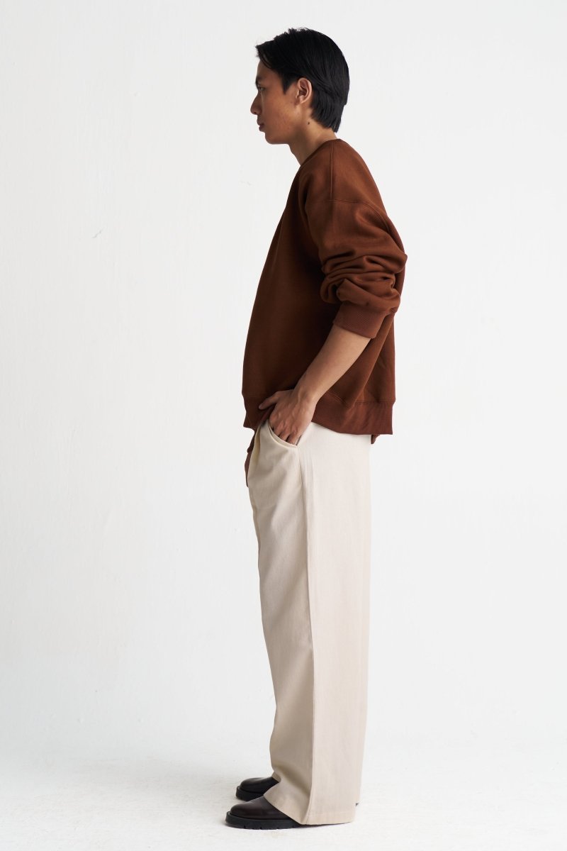 Front Pleat Bottom - Three Clothing