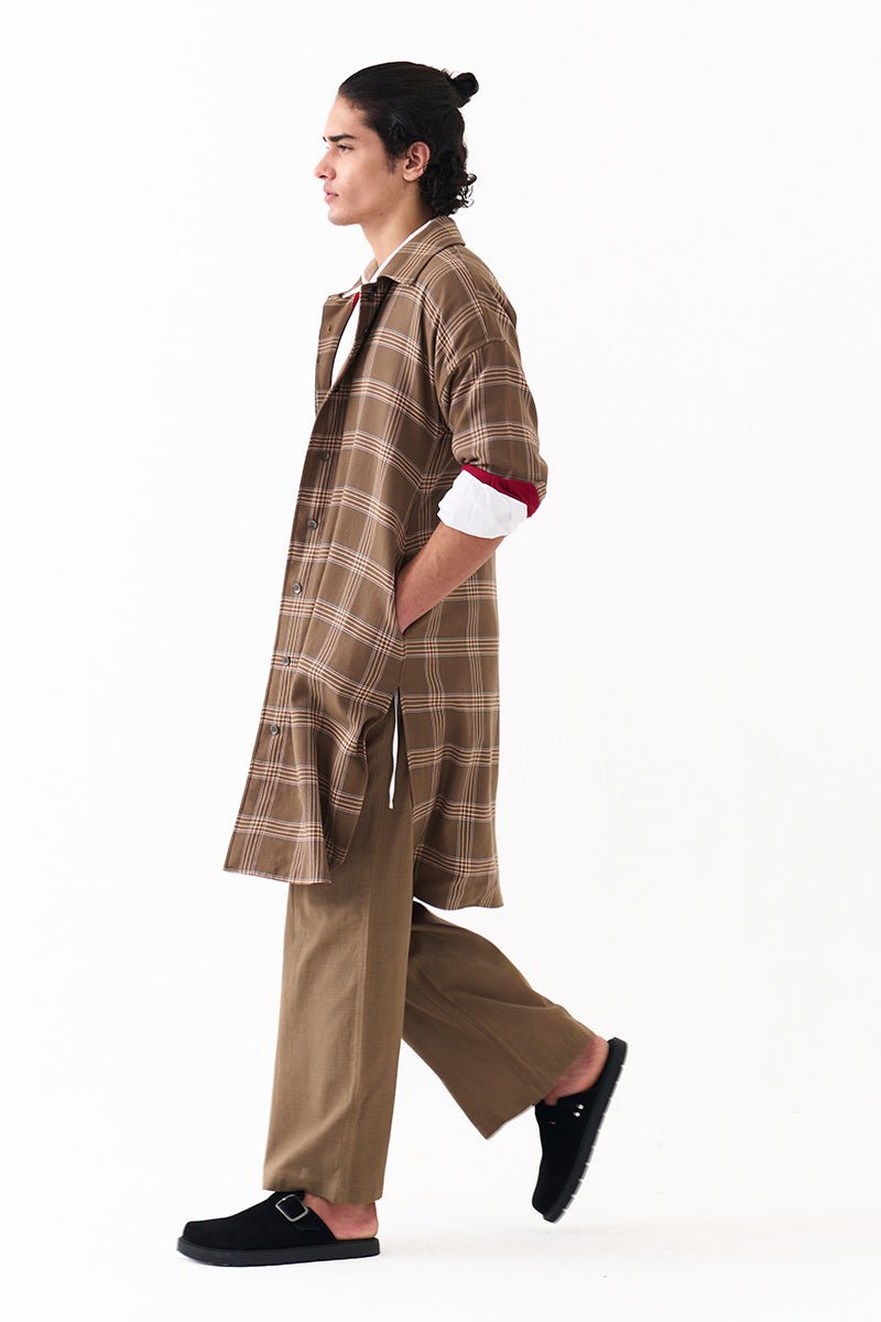 Front Pleat Bottom - Three Clothing