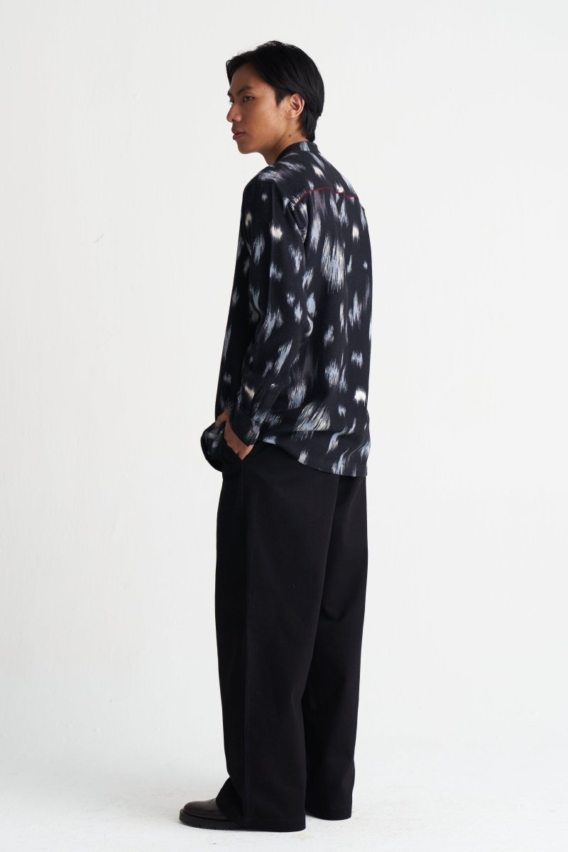 Front Pleat Bottom - Three Clothing