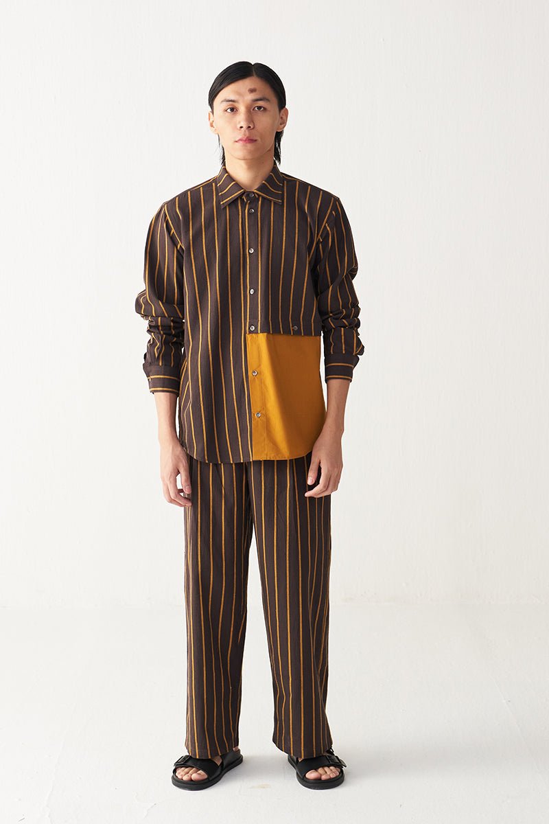 Front Pleat Pant - Three Clothing