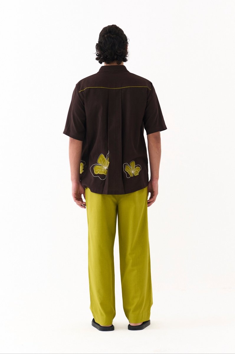 Front Pleat Pant - Three Clothing