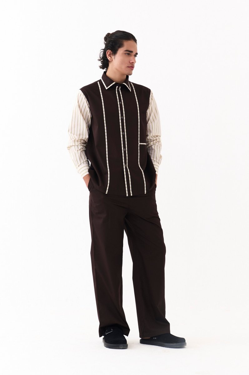 Front Pleat Pant - Three Clothing