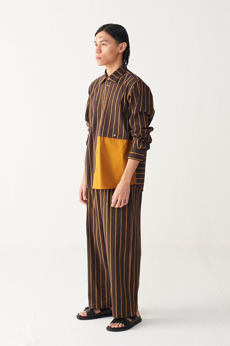 Front Pleat Pant - Three Clothing