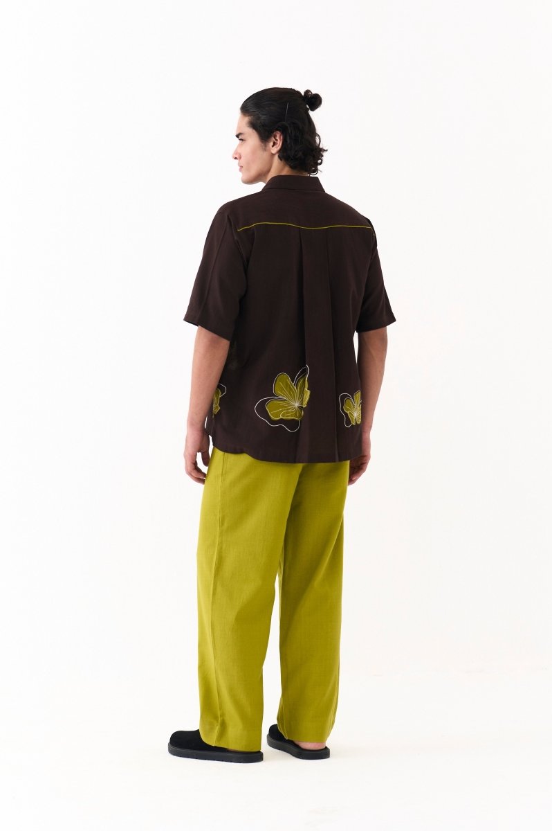 Front Pleat Pant - Three Clothing