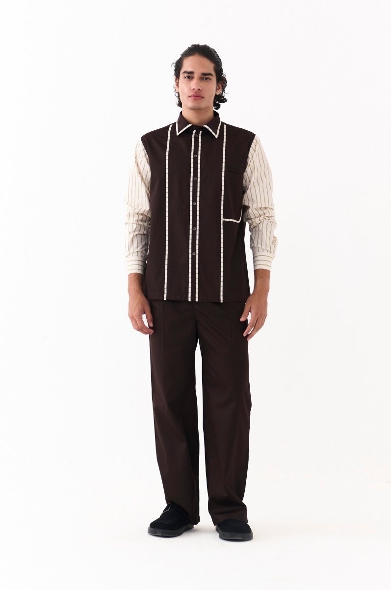 Front Pleat Pant - Three Clothing