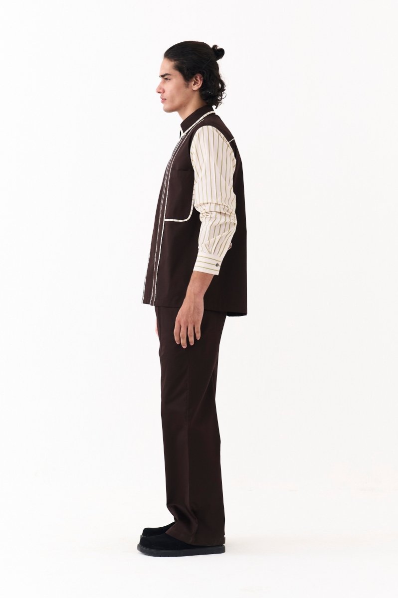 Front Pleat Pant - Three Clothing