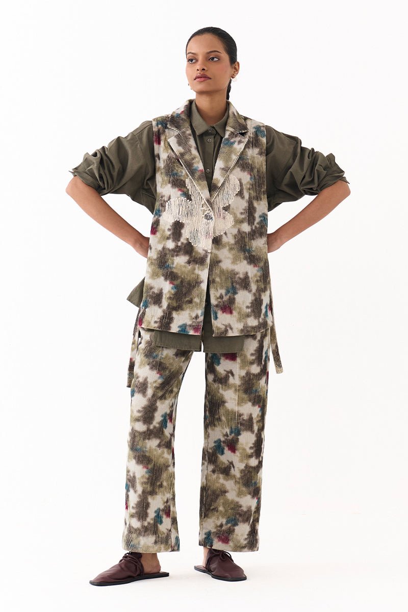 Front Pleat Pant - Three Clothing