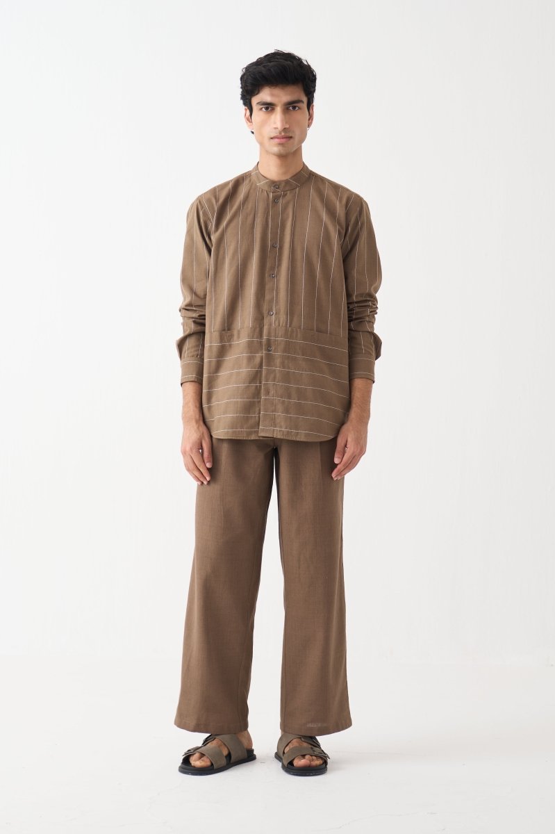 Front Pocket Shirt - Three Clothing