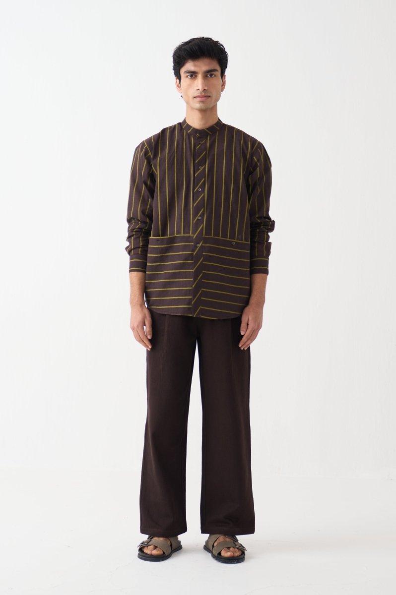 Front Pocket Shirt - Three Clothing