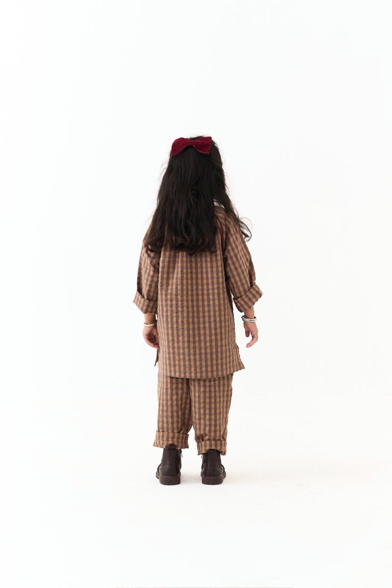 Gather Neck Shirt - Three Clothing