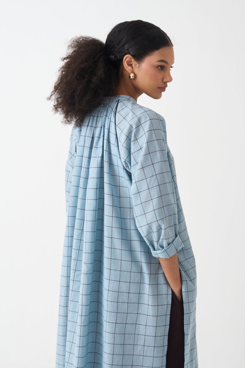 Gather Neck Shirt Co - ord (Set of 2) - Three Clothing