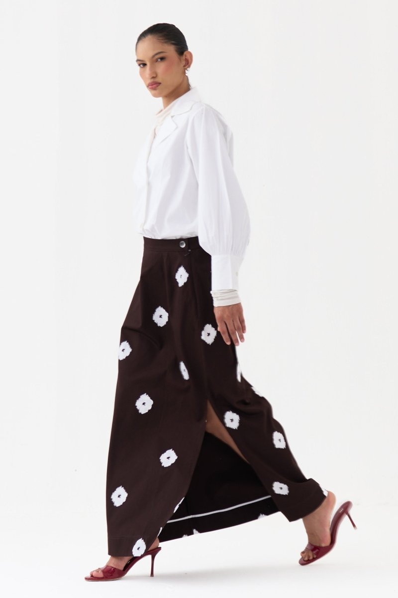 Hand Block Print Skirt - Three Clothing