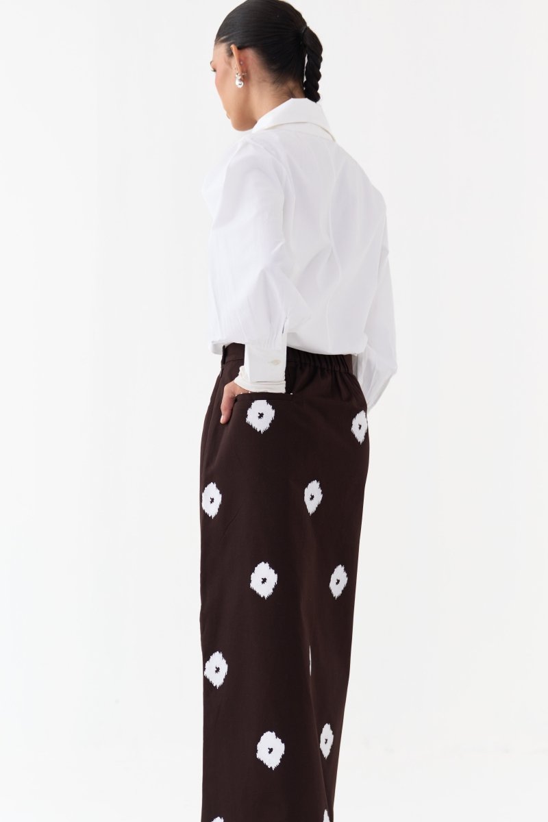 Hand Block Print Skirt - Three Clothing
