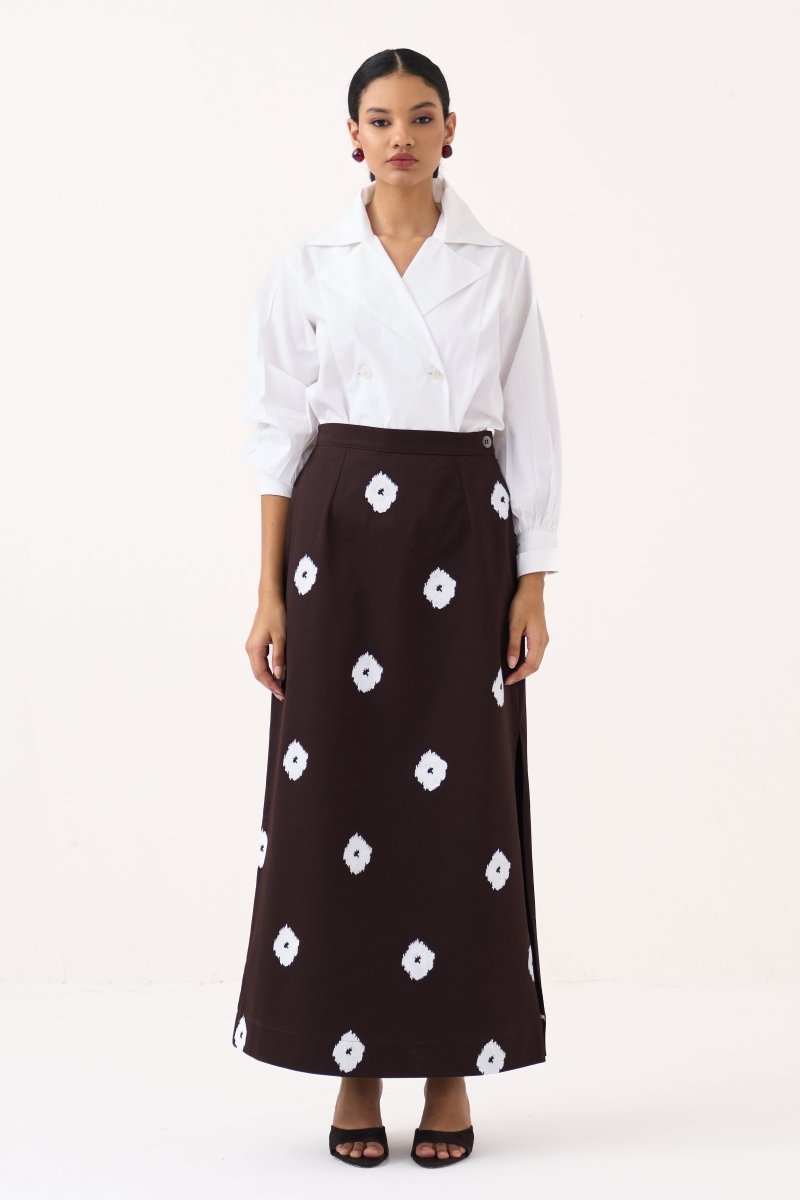 Hand Block Print Skirt Co-ord (Set of 2) - Three Clothing