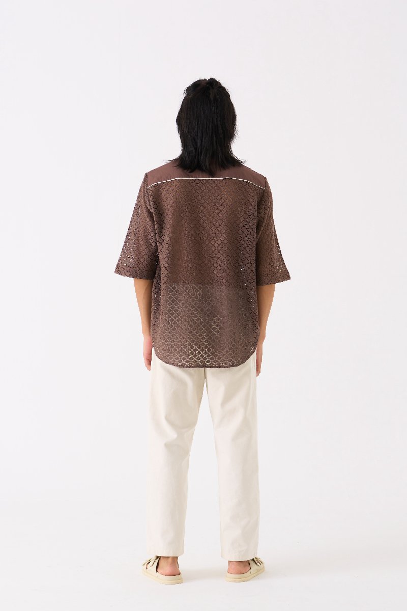 Lace Shirt Cedar - Three