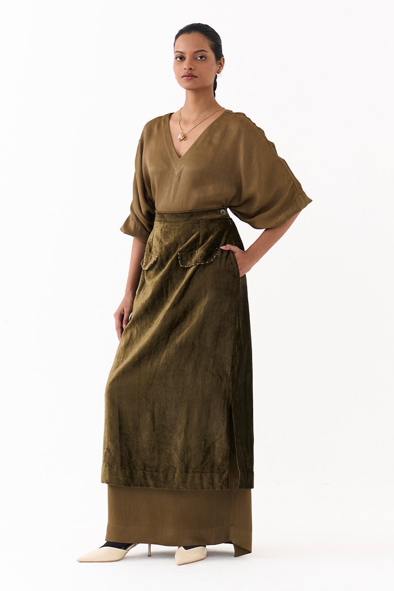 Long Kaftan Co - Ord (Set of 2) - Three Clothing