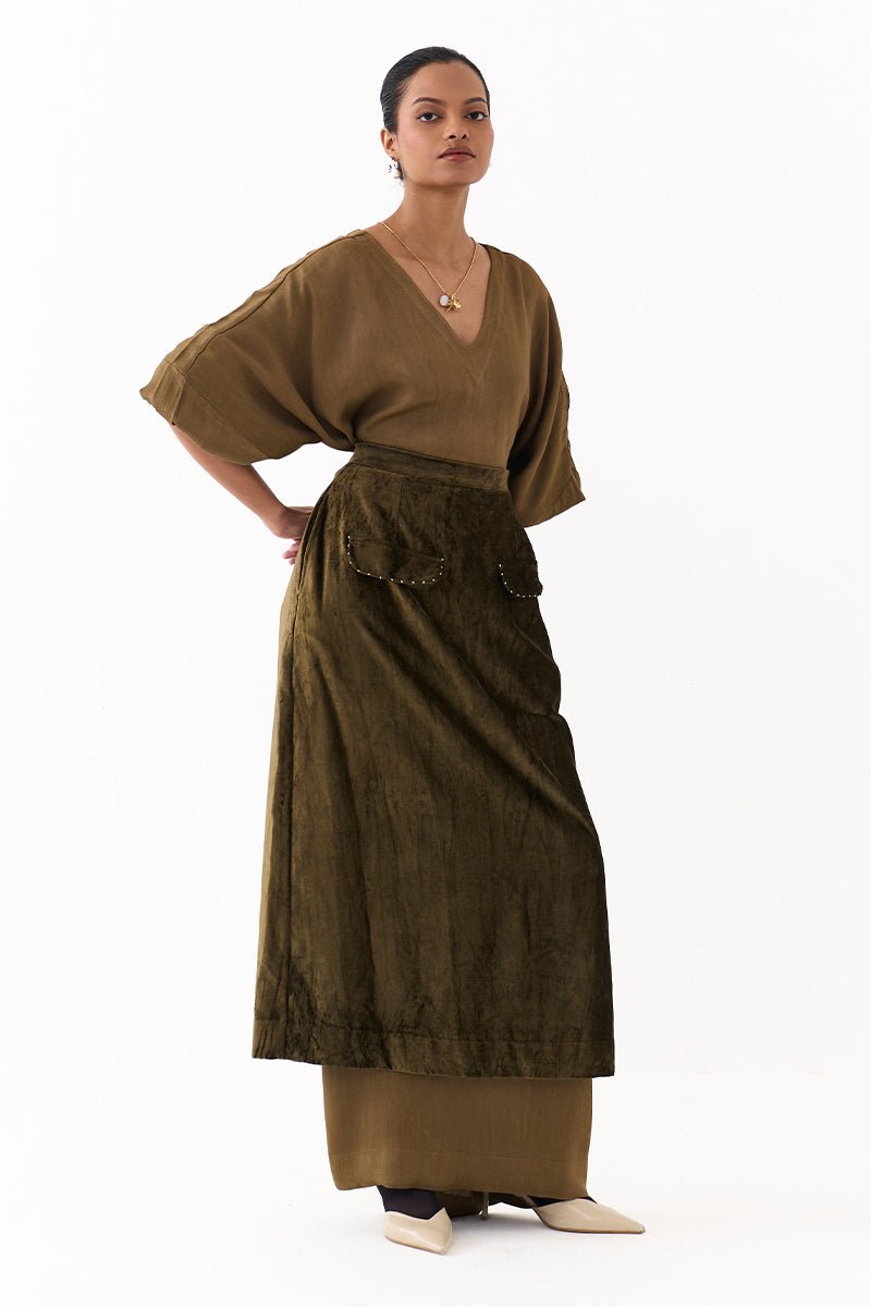 Long Kaftan Co - Ord (Set of 2) - Three Clothing