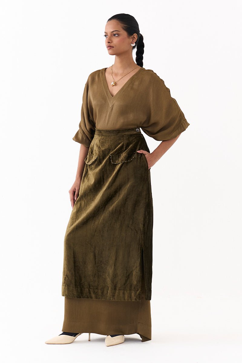 Long Kaftan Co - Ord (Set of 2) - Three Clothing