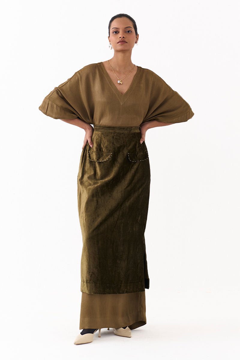 Long Kaftan Co - Ord (Set of 2) - Three Clothing
