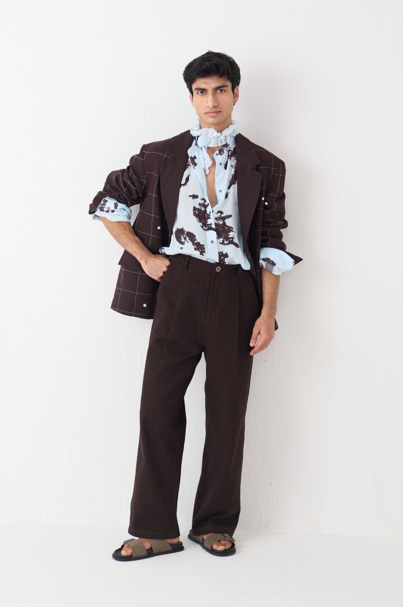 Mirror Emb. Blazer - Three Clothing