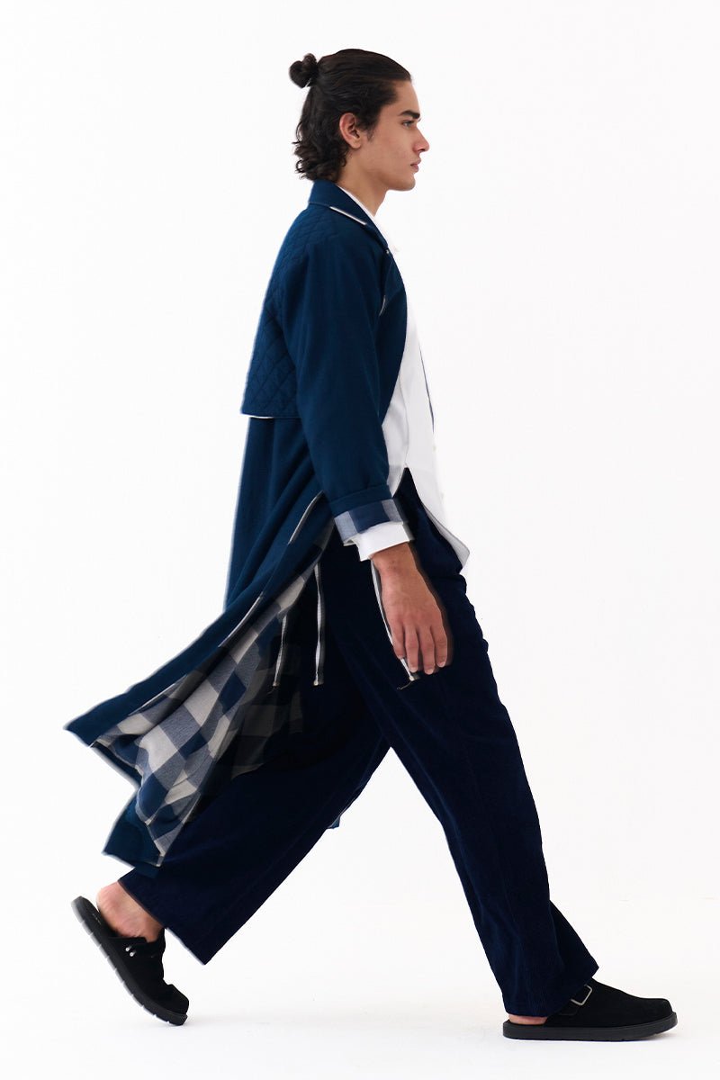 Notch Collar Overlay Co - Ord (Set Of 3) - Three Clothing