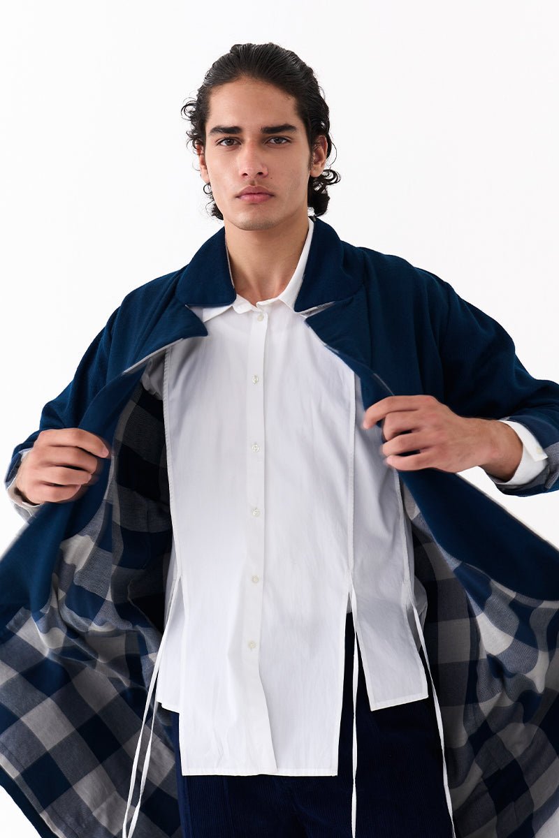 Notch Collar Overlay Co - Ord (Set Of 3) - Three Clothing