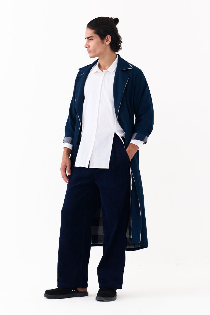 Notch Collar Overlay Co - Ord (Set Of 3) - Three Clothing