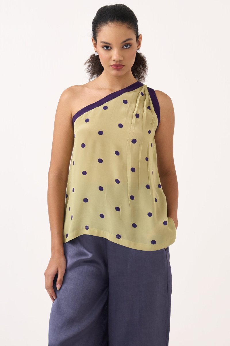 One Shoulder Top - Three Clothing