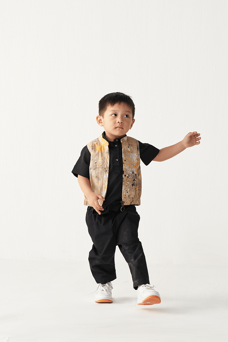 Painter Bomber Jacket Co - Ord (Set Of 3) - Three Clothing