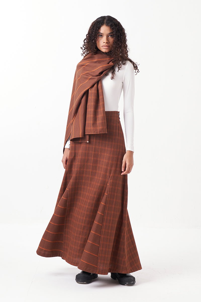 Paneled Scarf - Three Clothing