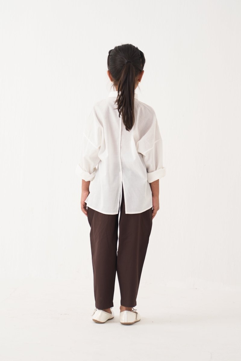 Panelled Shirt Co - ord (Set Of 2) - Three Clothing