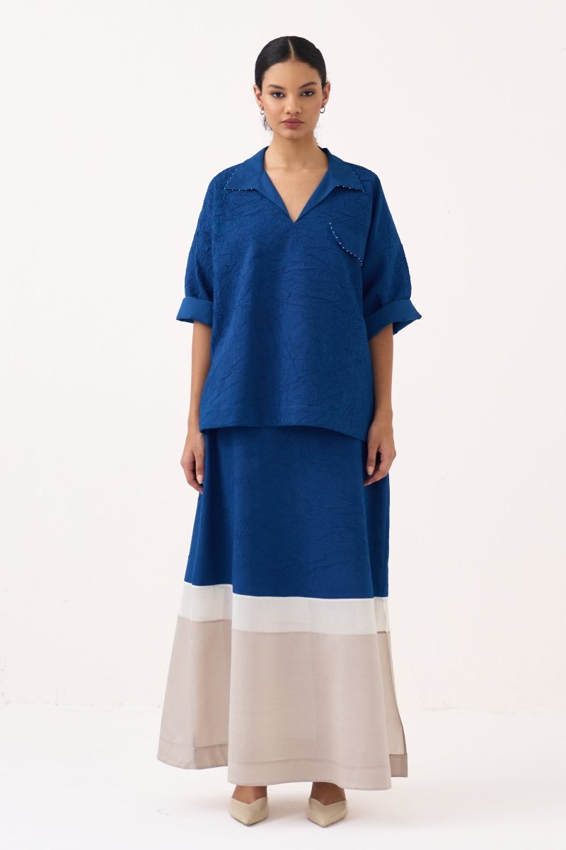 Panelled Skirt - Three Clothing