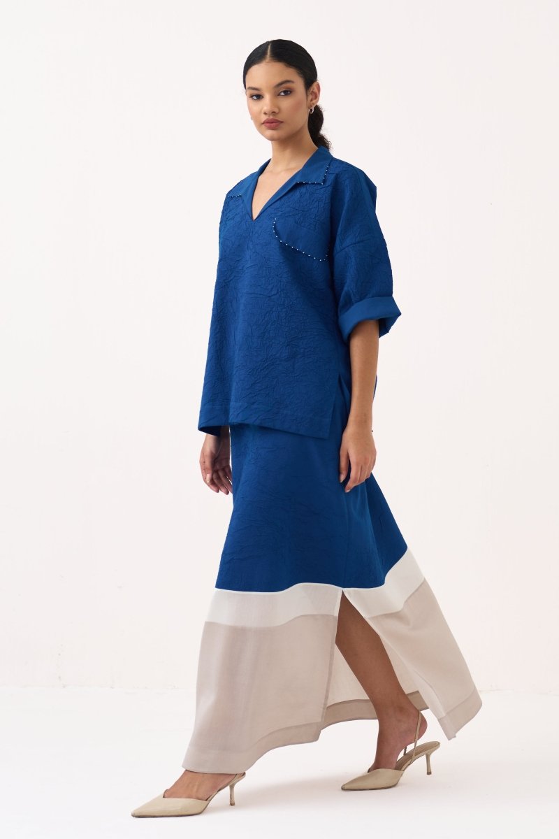 Panelled Skirt - Three Clothing