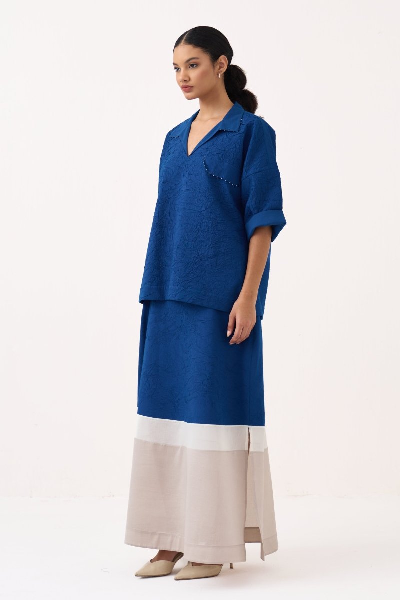Panelled Skirt - Three Clothing