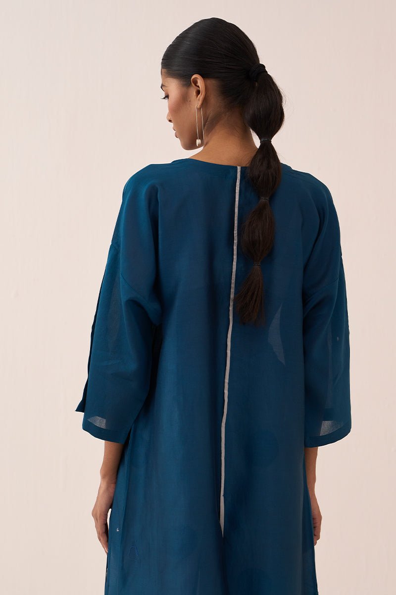 Panelled Tunic Co - Ord (Set Of 2) - Three Clothing