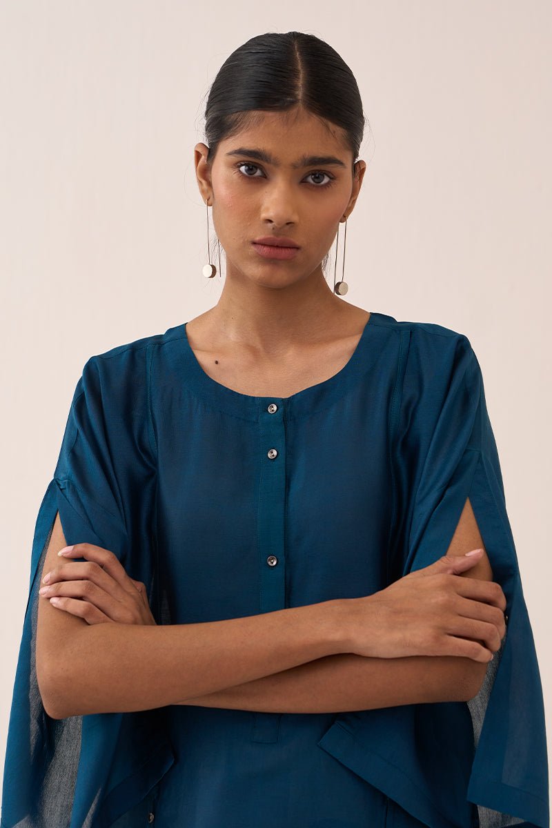 Panelled Tunic Co - Ord (Set Of 2) - Three Clothing