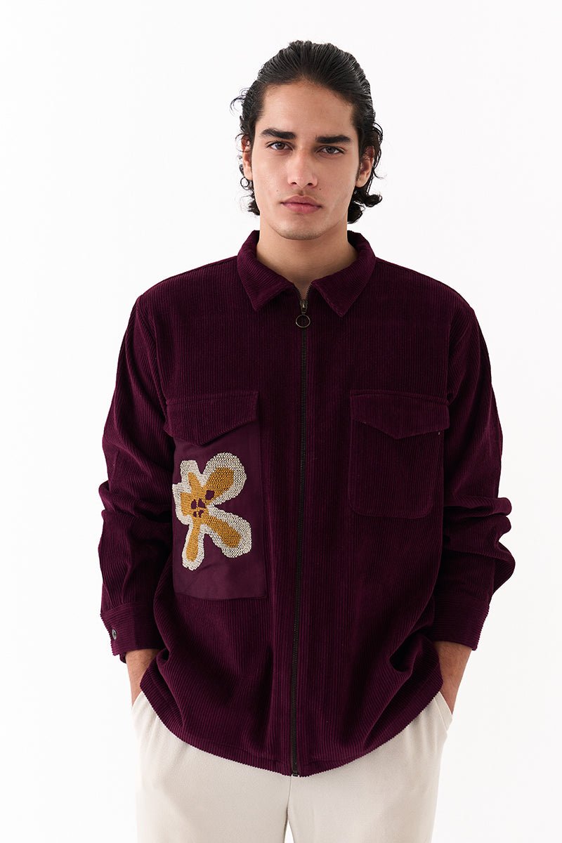 Patch Pocket Shacket - Three Clothing