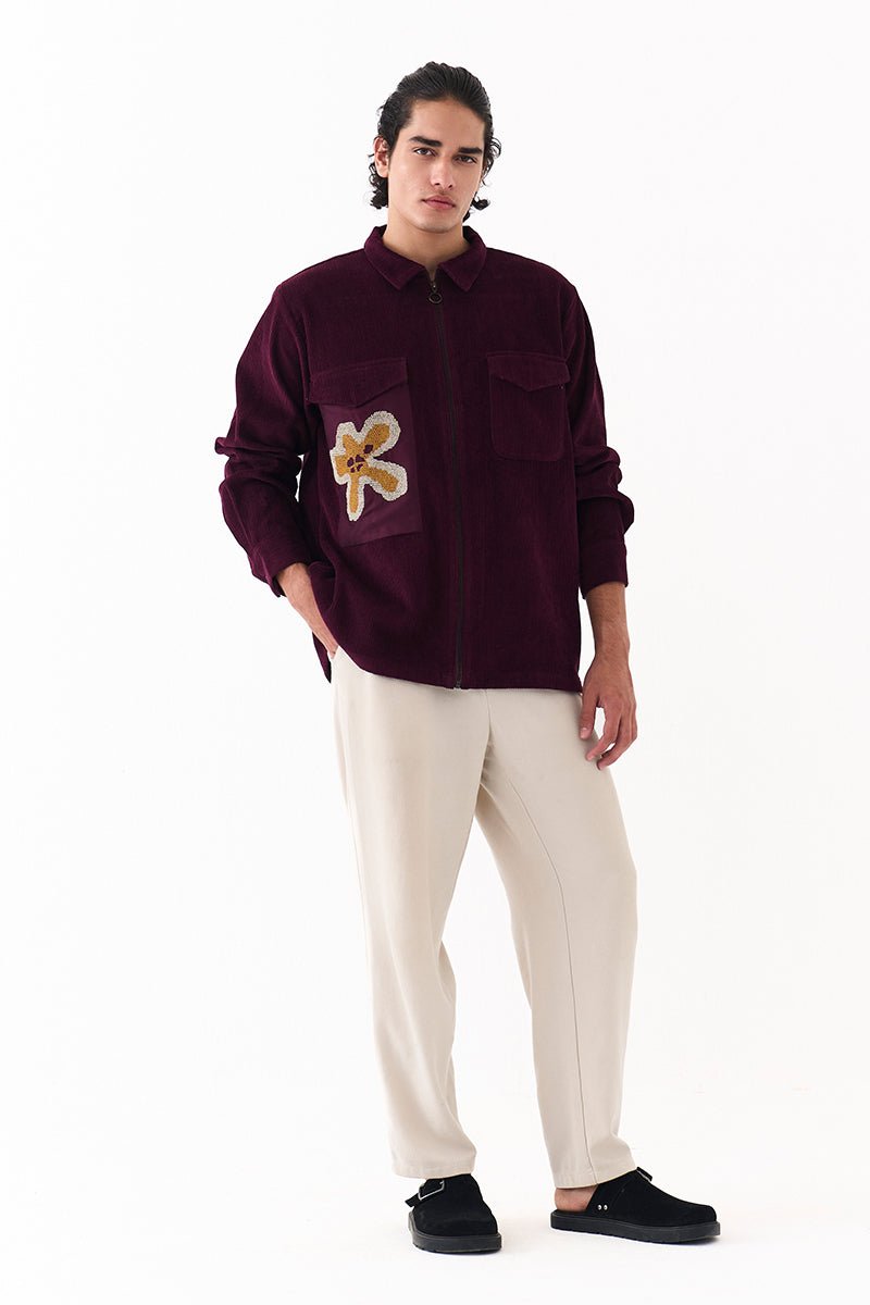 Patch Pocket Shacket - Three Clothing