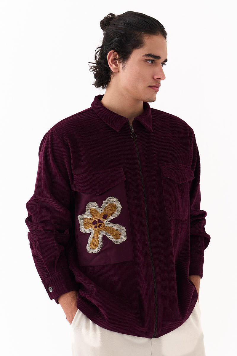 Patch Pocket Shacket - Three Clothing