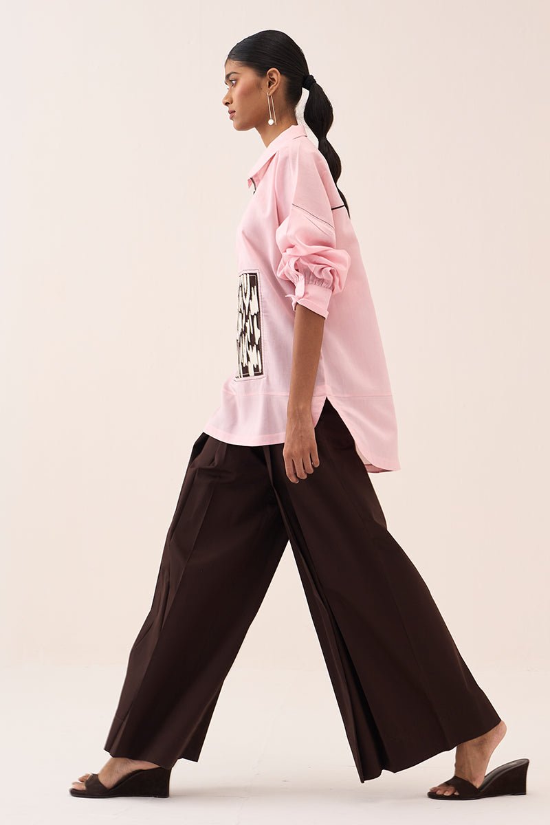 Patch U - Hem Top - Three Clothing