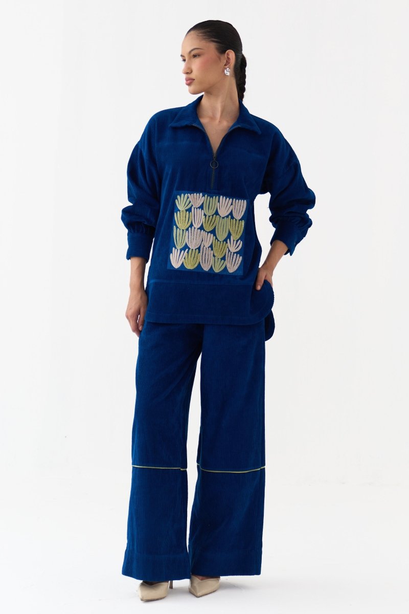 Patch U-Hem Top - Three Clothing