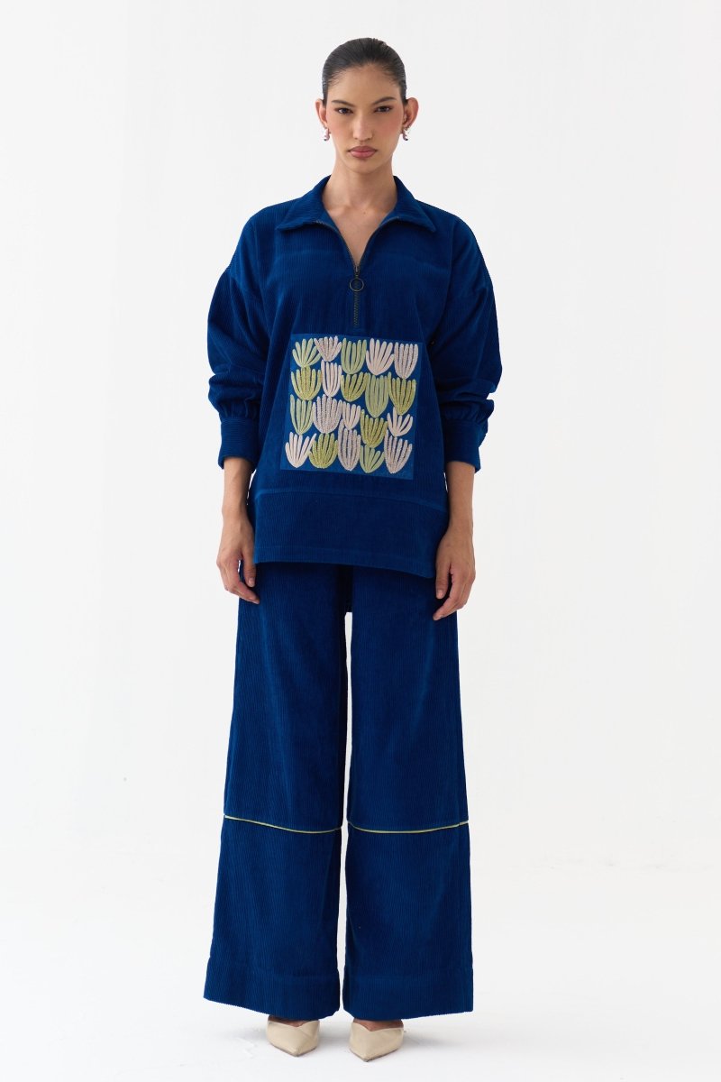 Patch U-Hem Top - Three Clothing