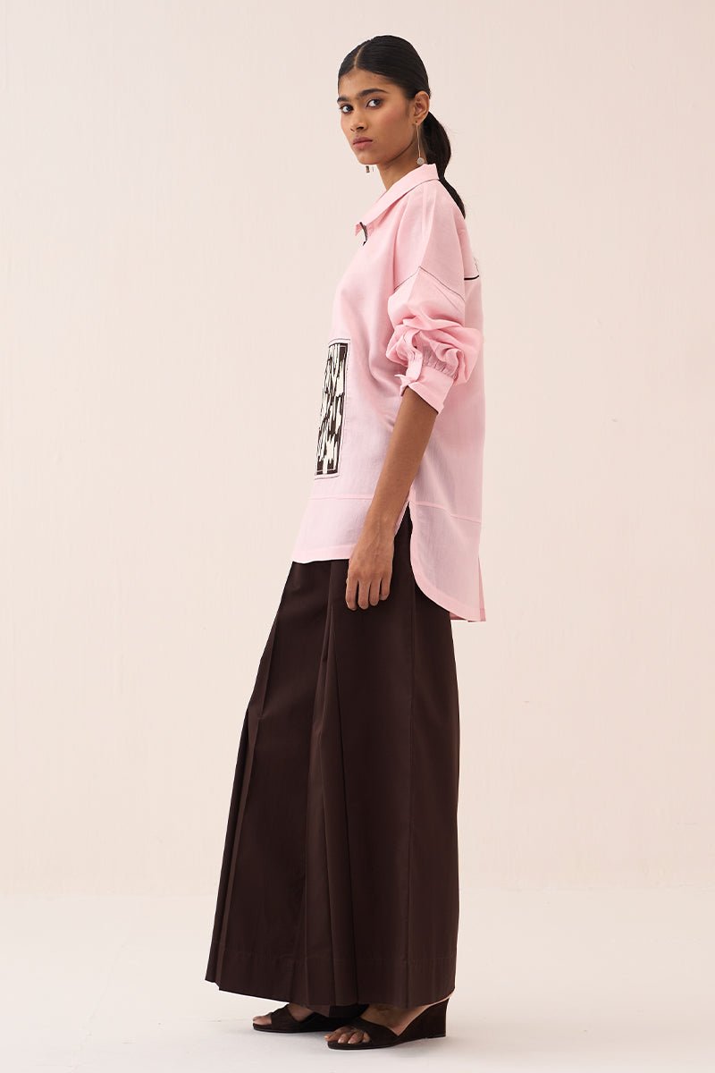 Patch U - Hem Top Co - Ord (Slip Included) (Set Of 2) - Three Clothing