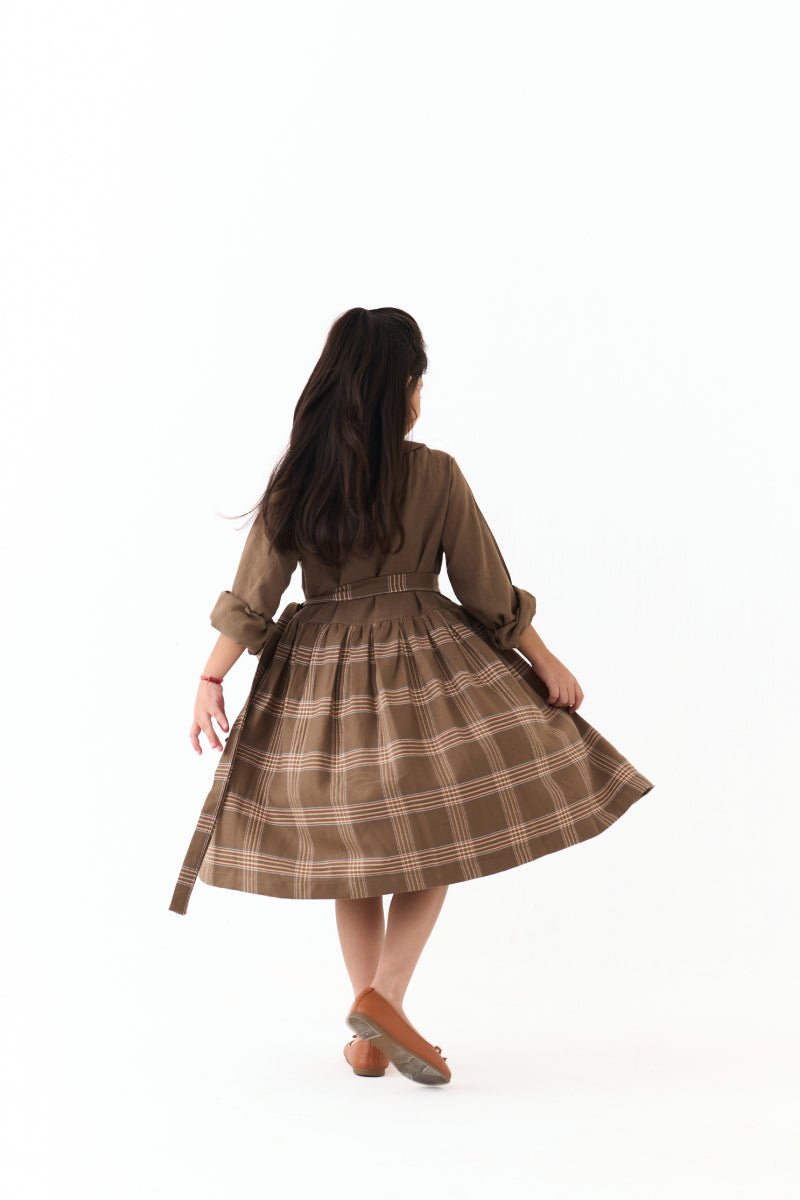 Peter Pan Collar Dress - Three Clothing