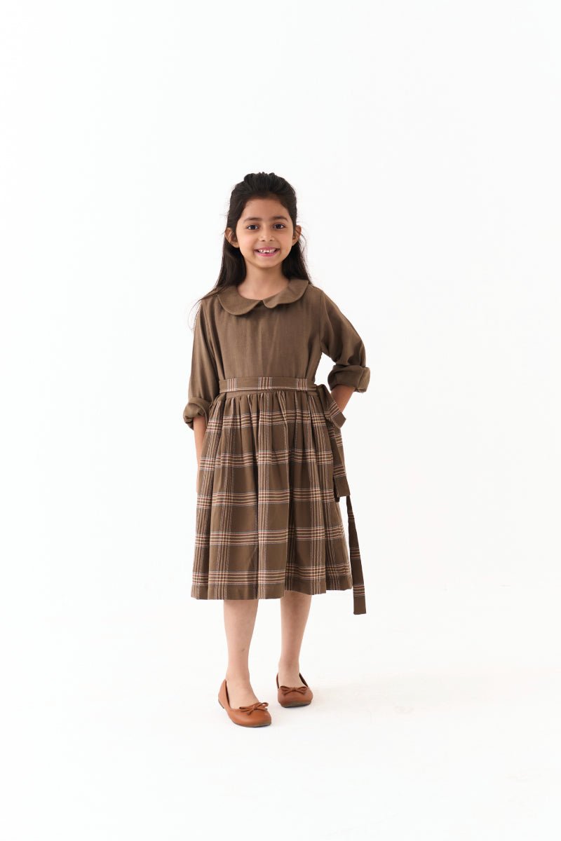 Peter Pan Collar Dress - Three Clothing